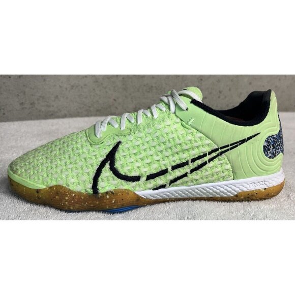 Nike Reactgato React Gato Indoor Soccer Futsal Shoes Lime Glow Sz 7.5 CT0550-343 main image 8
